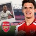 Tzolis unfazed by Vini Jr rumours as fitness champion settles into Arsenal