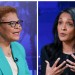 Bass and Raman trade blows over police chief in final debate of L.A. mayor's race